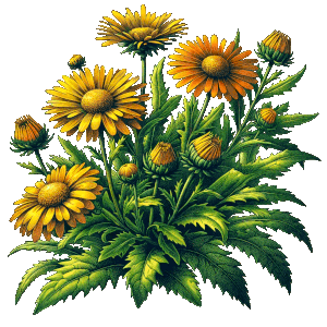 Flor de árnica de nuestra crema Magicataplasma, alivio natural de dolor muscular y articular
