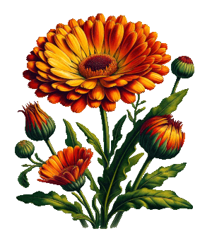 Flor de caléndula, efecto antiinflamatorio y cicatrizante