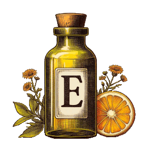 Vitamina E natural, antioxidante y protector celular